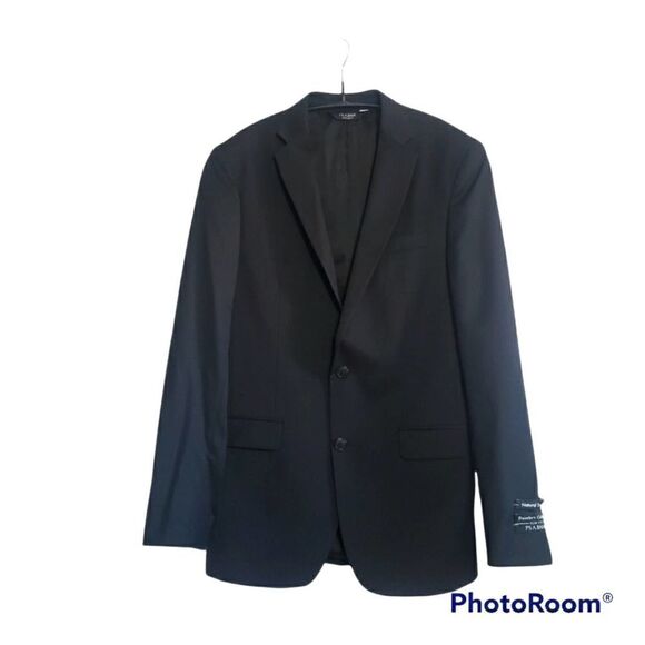 Jos. A. Bank sports coat 100% wool black suit jacket NWT 40L - Picture 1 of 5